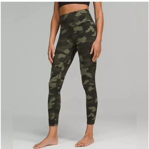 Lululemon Align Pant size 6 Heritage 365 Camo Medium Olive